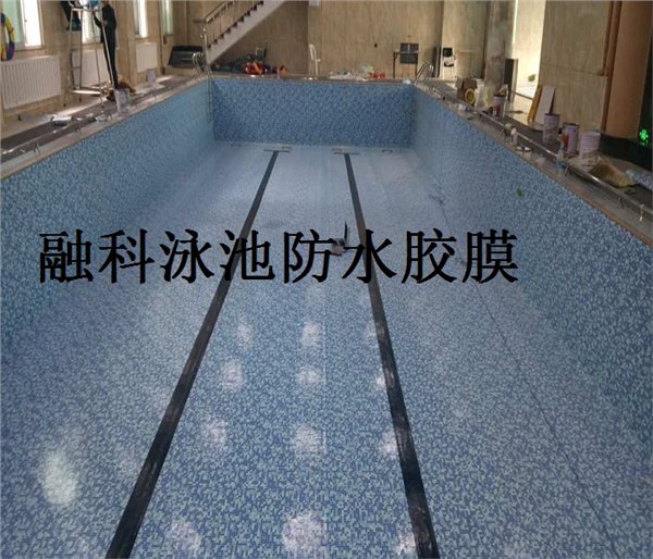 融科泳池防水胶膜 泳池专用防水装饰胶膜