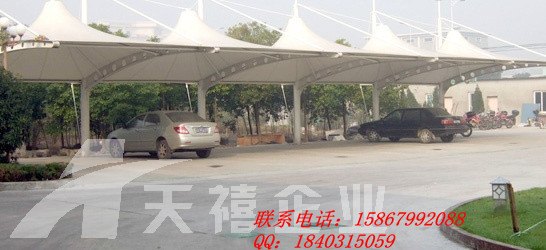 膜结构停车棚最新批发价格膜结构停车棚