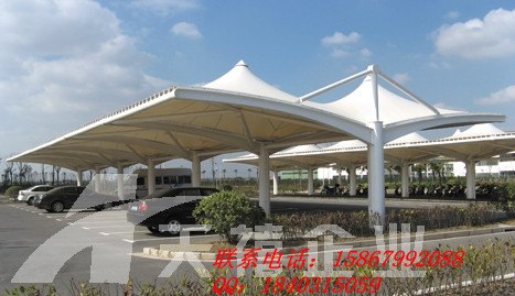 膜结构停车棚价格膜结构停车棚市场批发厂家