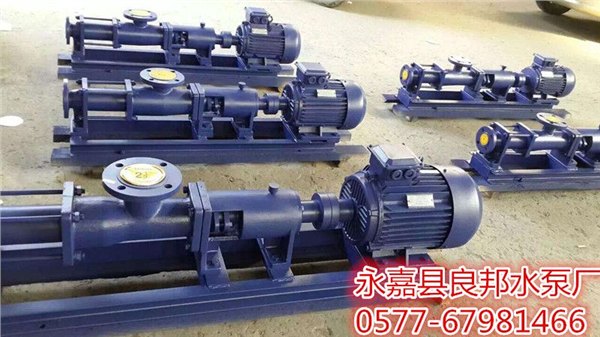 G35-1铸铁G型单螺杆泵