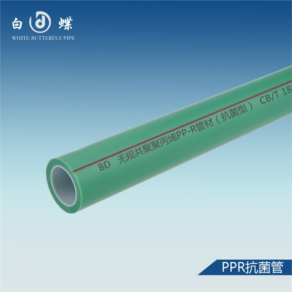 PPR管十大品牌白蝶新品PPR家装精品管