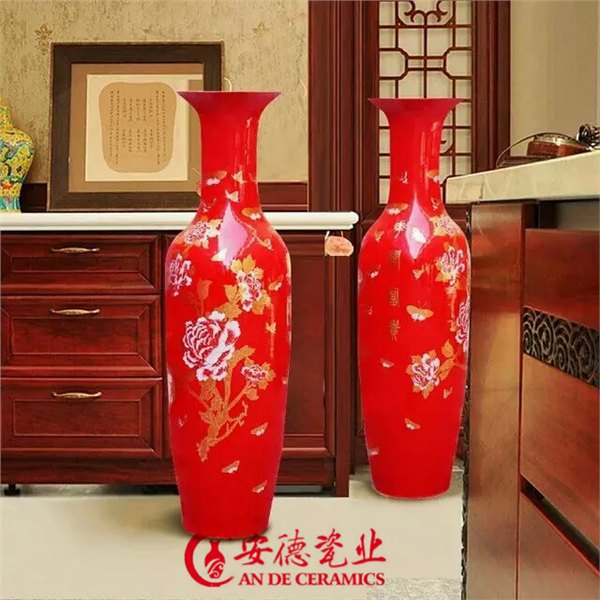 企业开业礼品 朋友开业礼品 陶瓷大花瓶