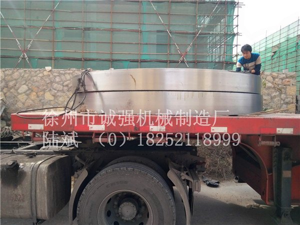 诚强3.0米三筒烘干机滚轮滚圈配件的质量信得过