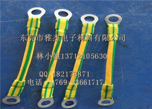 雅杰黄绿静电接地线,铜导线门窗BVR黄绿跨接线认准真正厂家