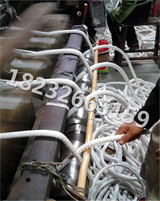 厂家直销电力牵引绳迪尼玛电力牵引绳攀岩绳直径8MM