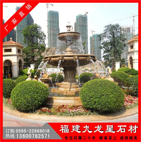 供应石雕水钵 石材水钵 公园广场水钵喷泉雕塑摆件