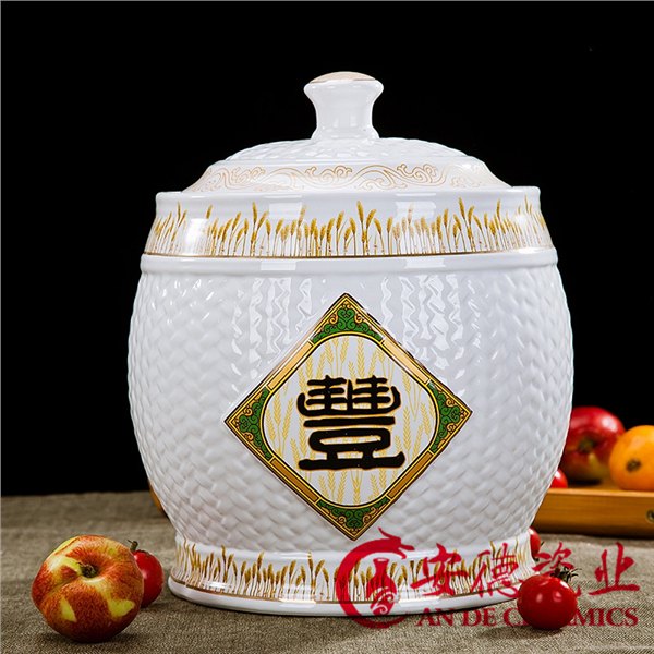 陶瓷米缸厂家 陶瓷米缸订制 陶瓷米缸批发