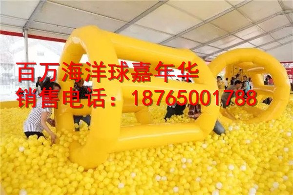 室内游乐设备百万海洋球嘉年华童话般的世界