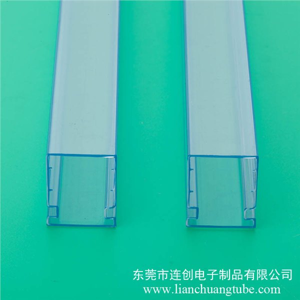 苏州塑料fpc包装管 连创连接器包装管 防静电透明包装管