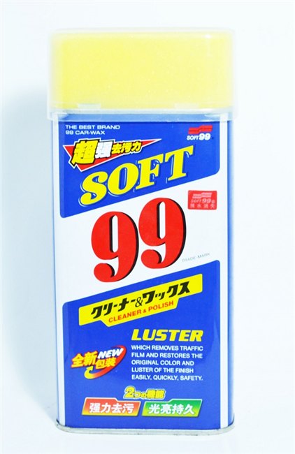 进口SOFT-99特亮光辉水蜡/强力去油污污垢水蜡日本原装