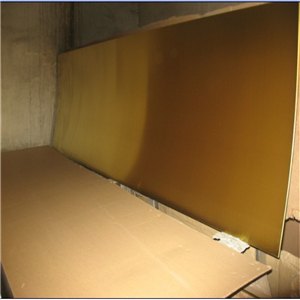 易切削H62黄铜板 1.0mm冷轧黄铜板 平直黄铜板1.5mm