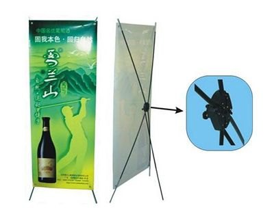 三角广告展架