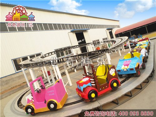 游乐场设备迷你穿梭 大型户外游乐设备轨道小火车