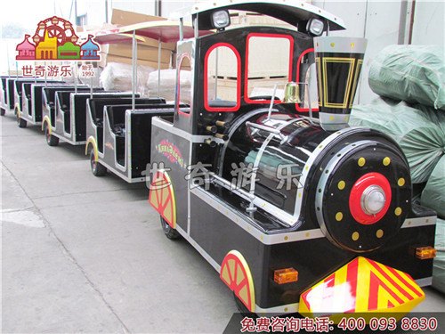 无轨小火车 新型游乐设备 景区观光小火车直销 儿童游乐设备
