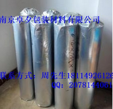 大宽幅铝塑编织膜木包装箱真空镀铝编织膜出口机器包装膜