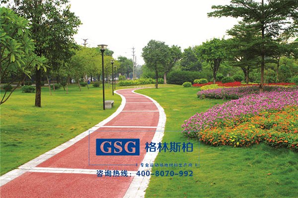 透水彩石路径 染色石子无添加  