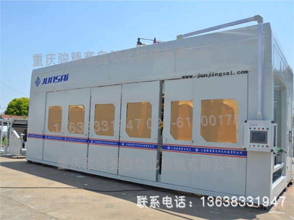 江苏汽车内饰件成型机 汽车通风管道全自动双层厚片吸塑机