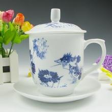 高档茶杯 办公茶杯 手绘茶杯 
