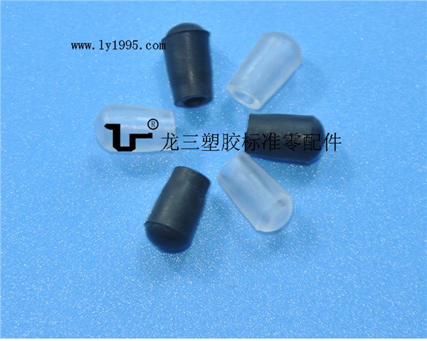 龙三塑胶厂供应【铁丝线帽塞头】黑白有现货
