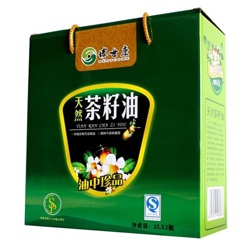 核桃油包装盒定做/茶籽油礼品盒定制/成都橄榄油彩箱纸盒印刷厂