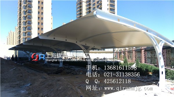 膜结构停车棚供应厂家上海旗冉厂家