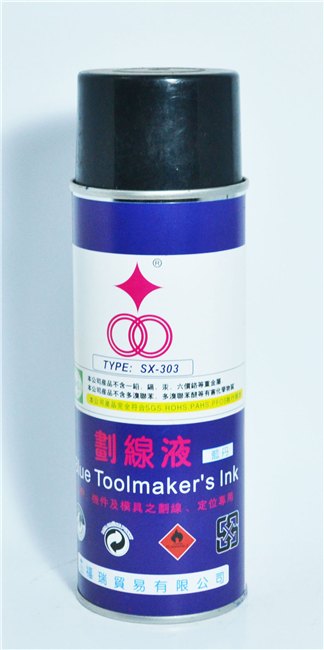 福瑞蓝丹划线液/福瑞SX-303蓝丹合模剂/精密检查用蓝丹