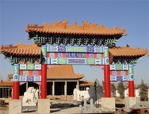 河北仿古牌楼价格-邵瑜古建