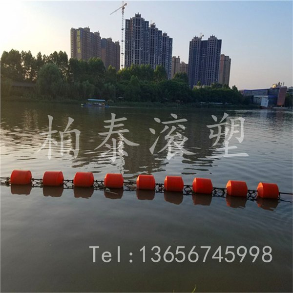 批发水草垃圾拦截浮筒 水库拦污漂浮体