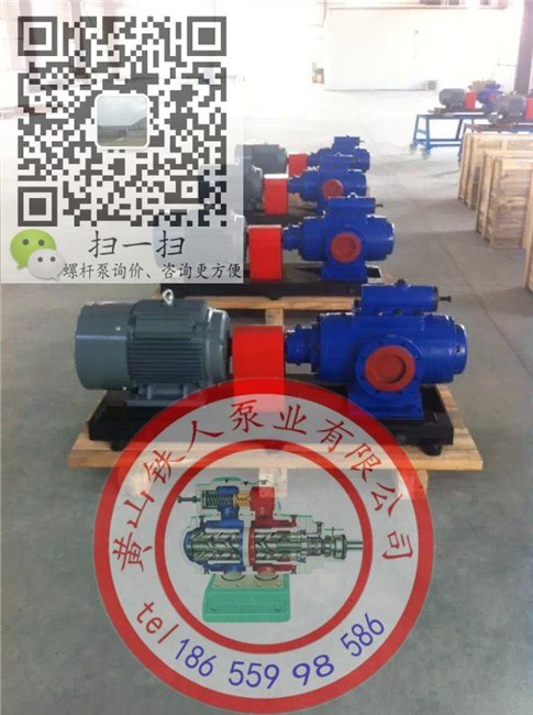 SNS440R46E6.7W23【黄山铁人】螺杆泵性能价格比
