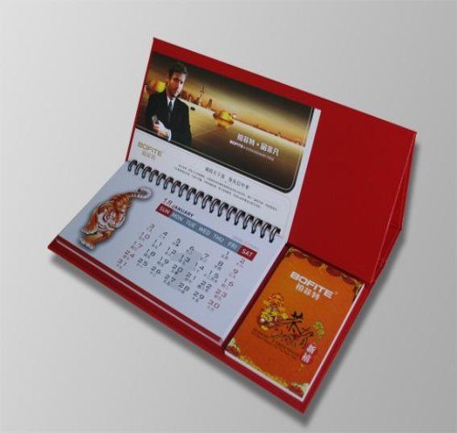 新年台历挂历印刷 企业产品台历挂历设计