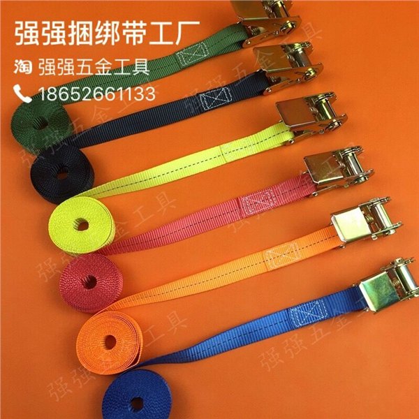 汽车拉紧器货物捆绑带自驾游行李固定收紧器25mm800kg无钩紧固器