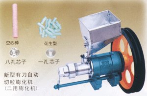 乾晨牌自动多功能玉米膨化机