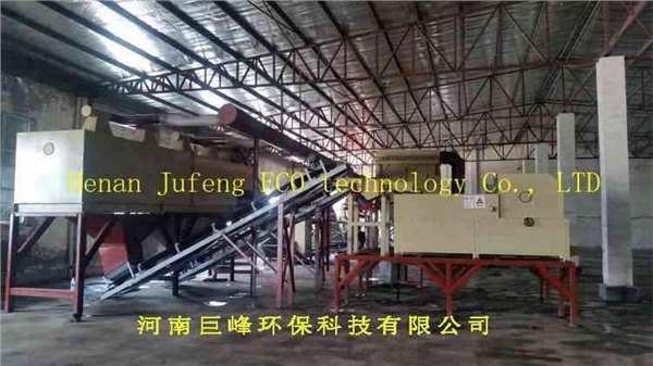 巨峰jf1800废汽车粉碎物分选设备