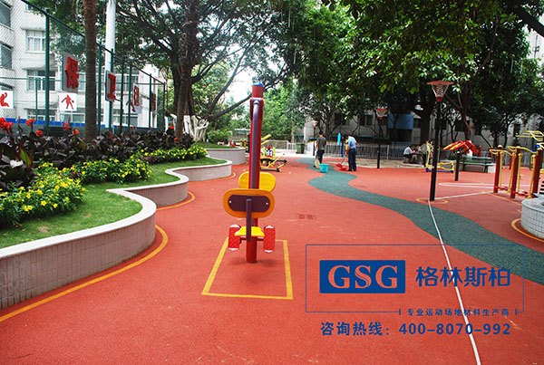 透水砼价格透水彩石路径 