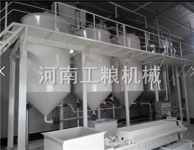 葵花籽油加工设备，油葵油精炼生产设备，精炼葵花油设备