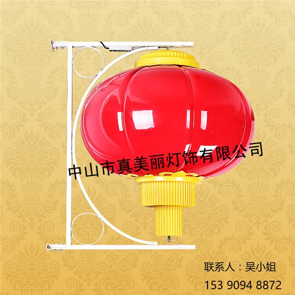 LED灯笼 户外发光红灯笼