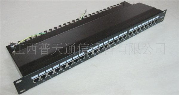 供应普天超五类24口屏蔽数据配线架