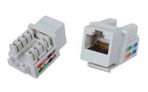 供应普天六类RJ45非屏蔽信息插座模块