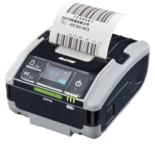 SATO VP208热敏2英寸便携式打印机，高速，坚固耐用