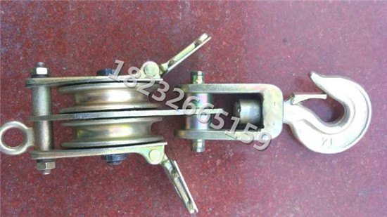 单轮吊钩滑子起重滑车素具滑轮0.5吨1吨2吨3吨5吨