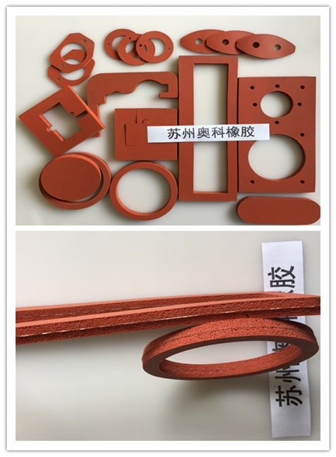 苏州奥科低密度硅胶发泡海绵玻璃纤维高抗撕胶带