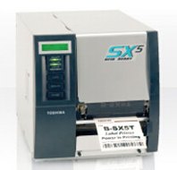 东芝B-SX5T条码打印机独特的5英寸宽度条码打印机