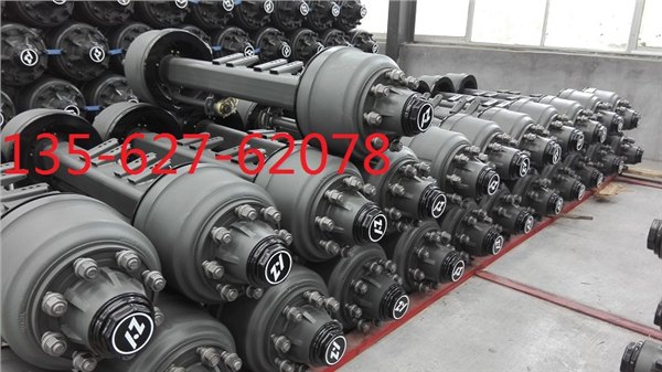 挂车13T车桥最新价格参考，山东梁山13T车桥参数图片