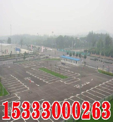 车位划线出图 现场设计 停车场画线方案 停车场画线效果图