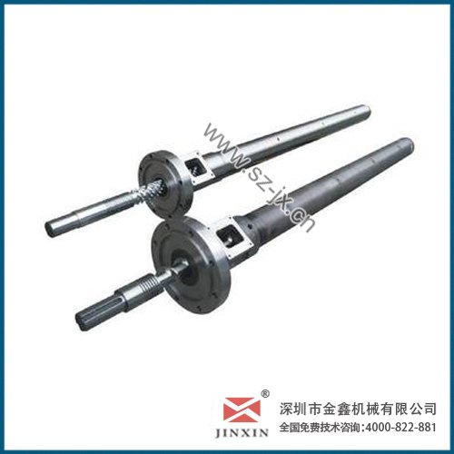 注塑机双合金螺杆炮筒珠海注塑机法兰金鑫螺杆料筒