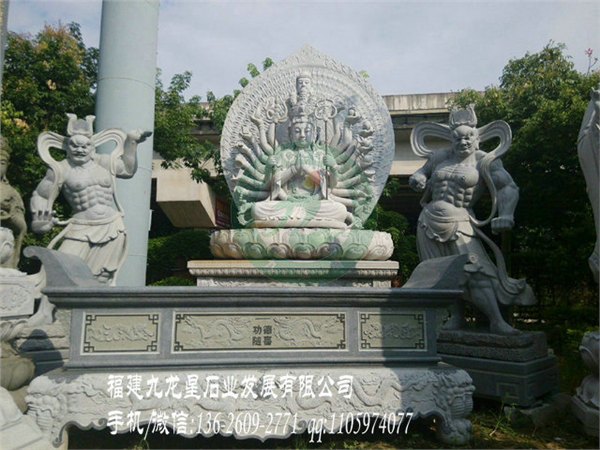 青石石雕佛像 福建石雕佛像 送子观音石雕