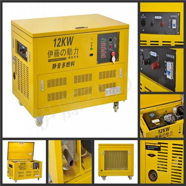 静音箱体式汽油发电机20KW