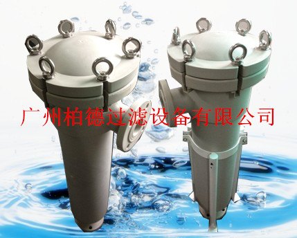 佛山塑料PP袋式过滤器生产厂家-佛山废水塑料过滤器