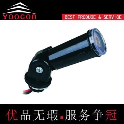 库存供应120到277V宽电压LED壁灯UL光控开关