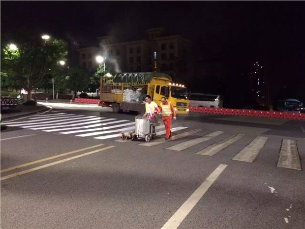 四川广安公路划线施工价格 路面标线漆销售公司
